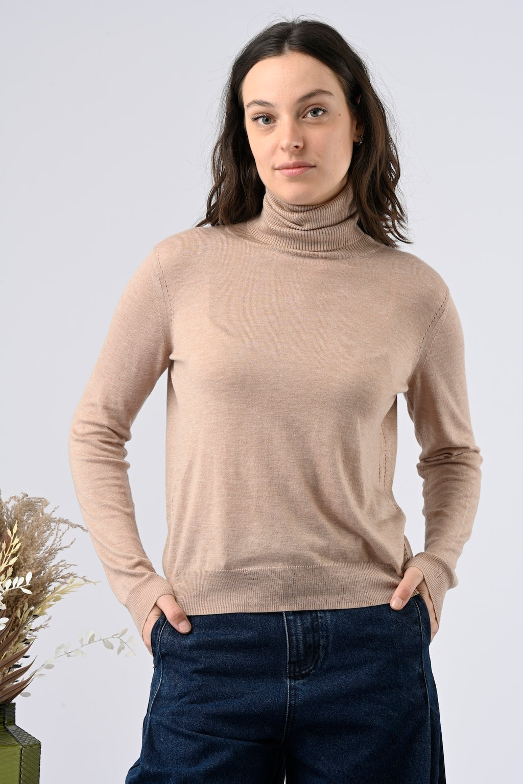 ORFEO long sleeve turtle neck jumper.