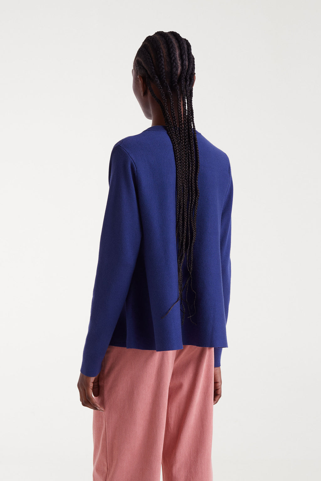 Pink Buttons Cardigan.