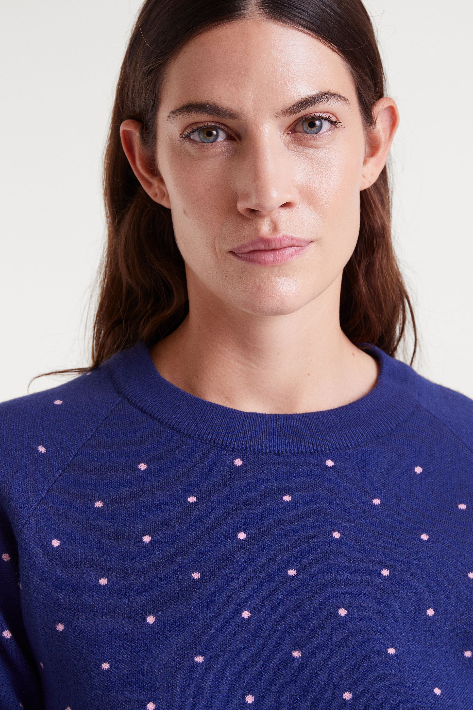 Navy Blue Knitted Jumper.