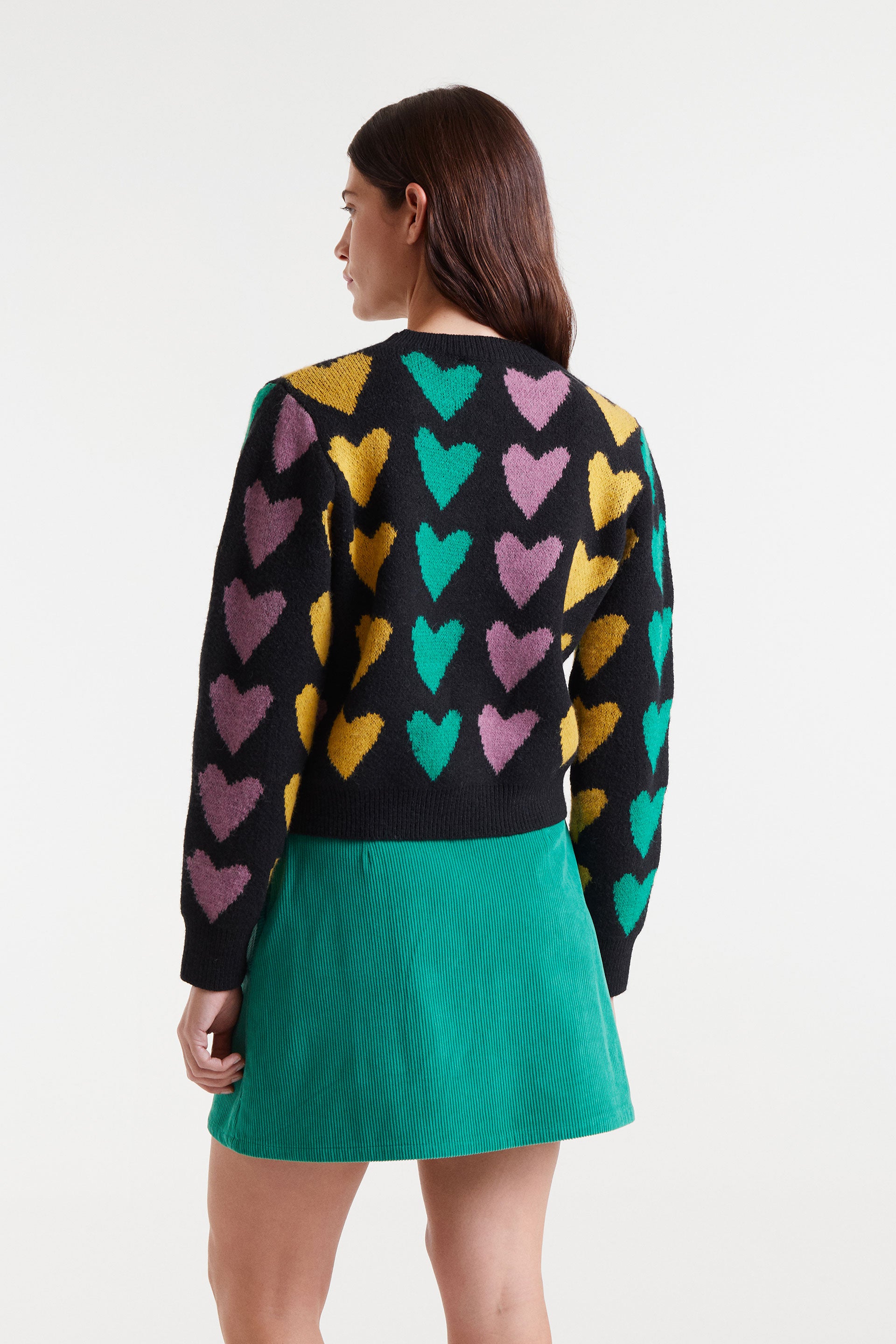 Heart Patern Sweater.