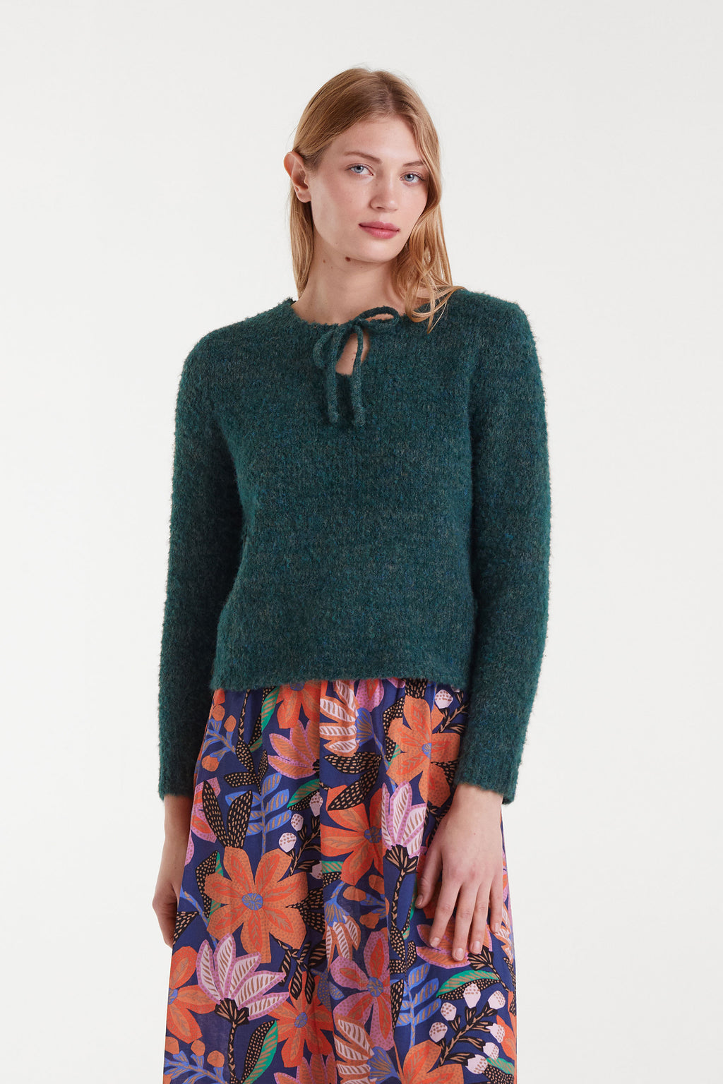 Bottle Green Jumper.