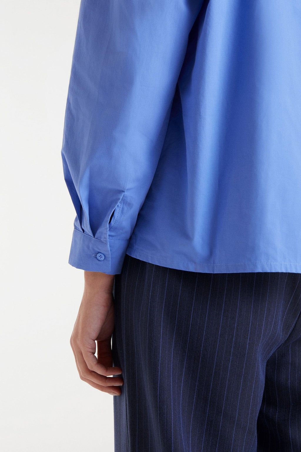 Sky Blue Bow Shirt