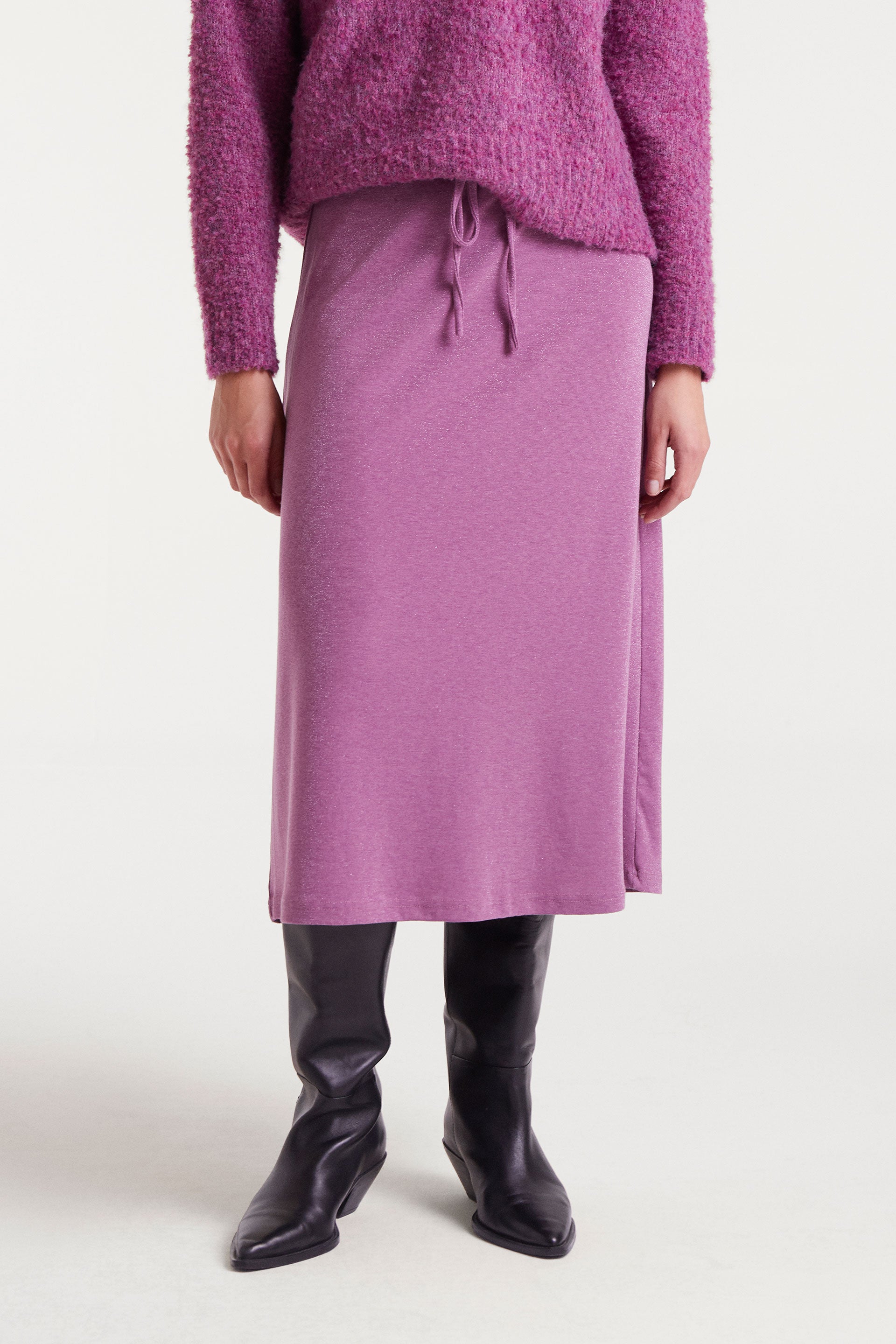 Lilac Midi Skirt