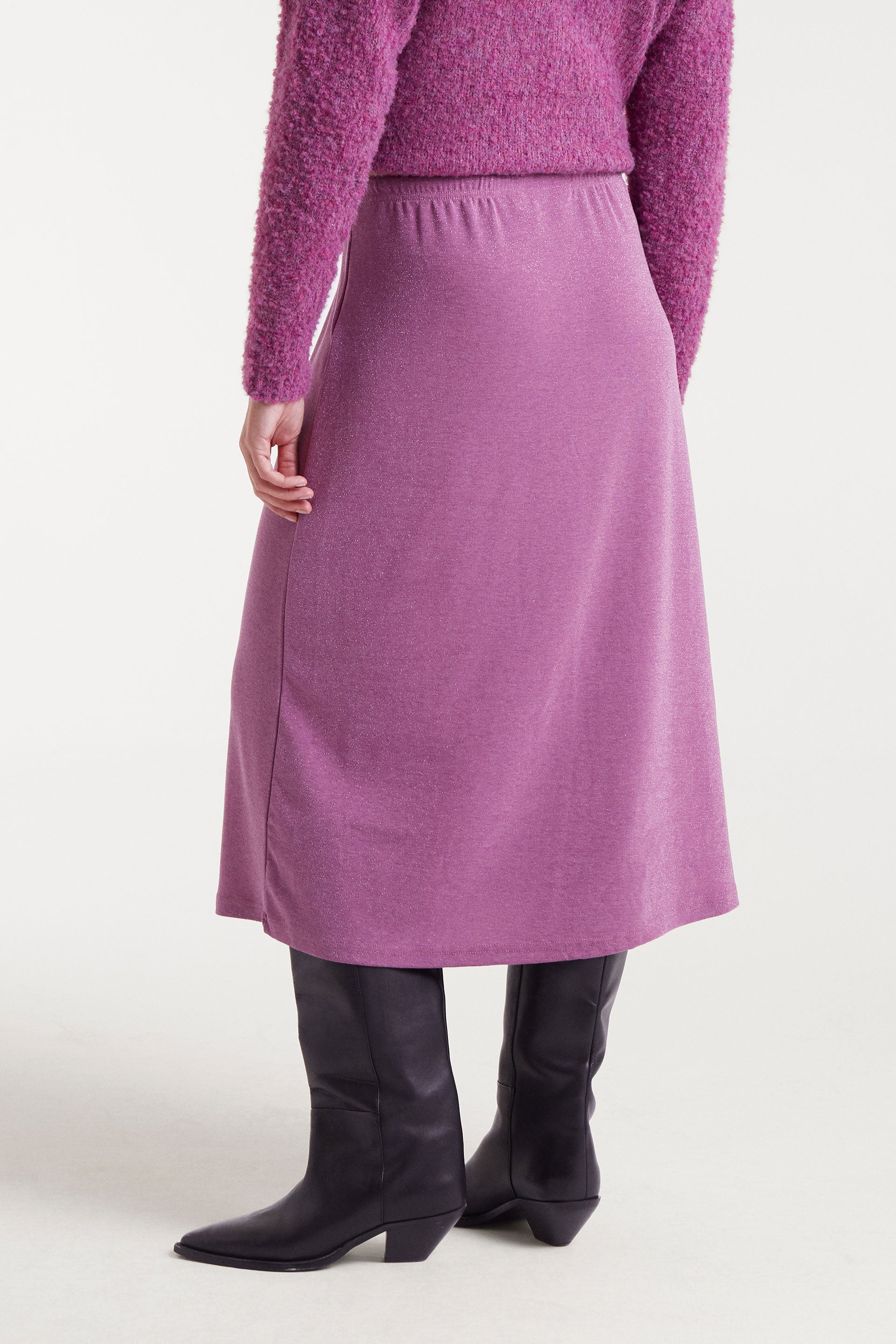 Lilac Midi Skirt