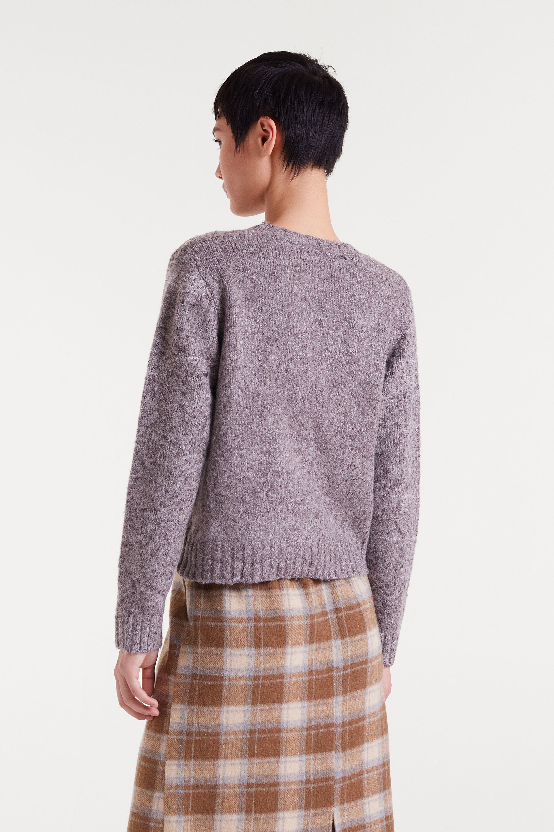 Brown Knit Sweater