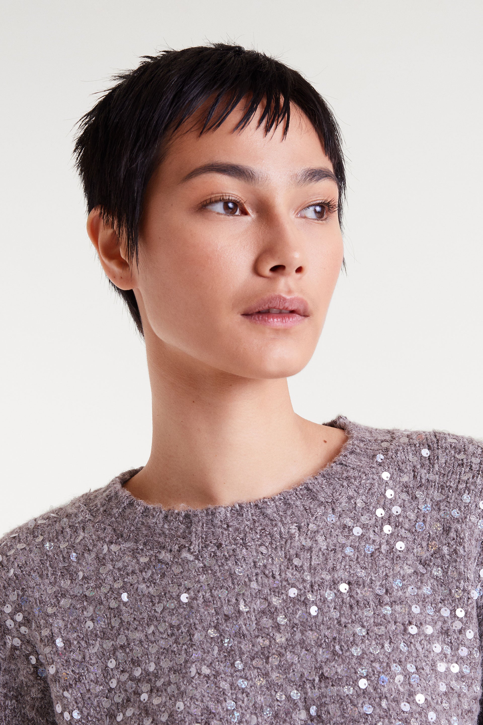 Brown Knit Sweater