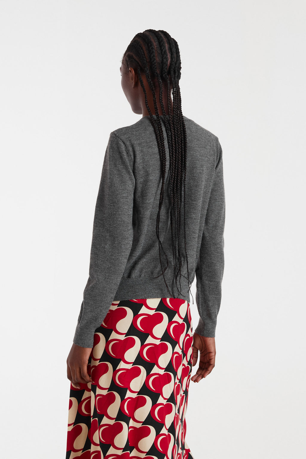 Flower Button Cardigan
