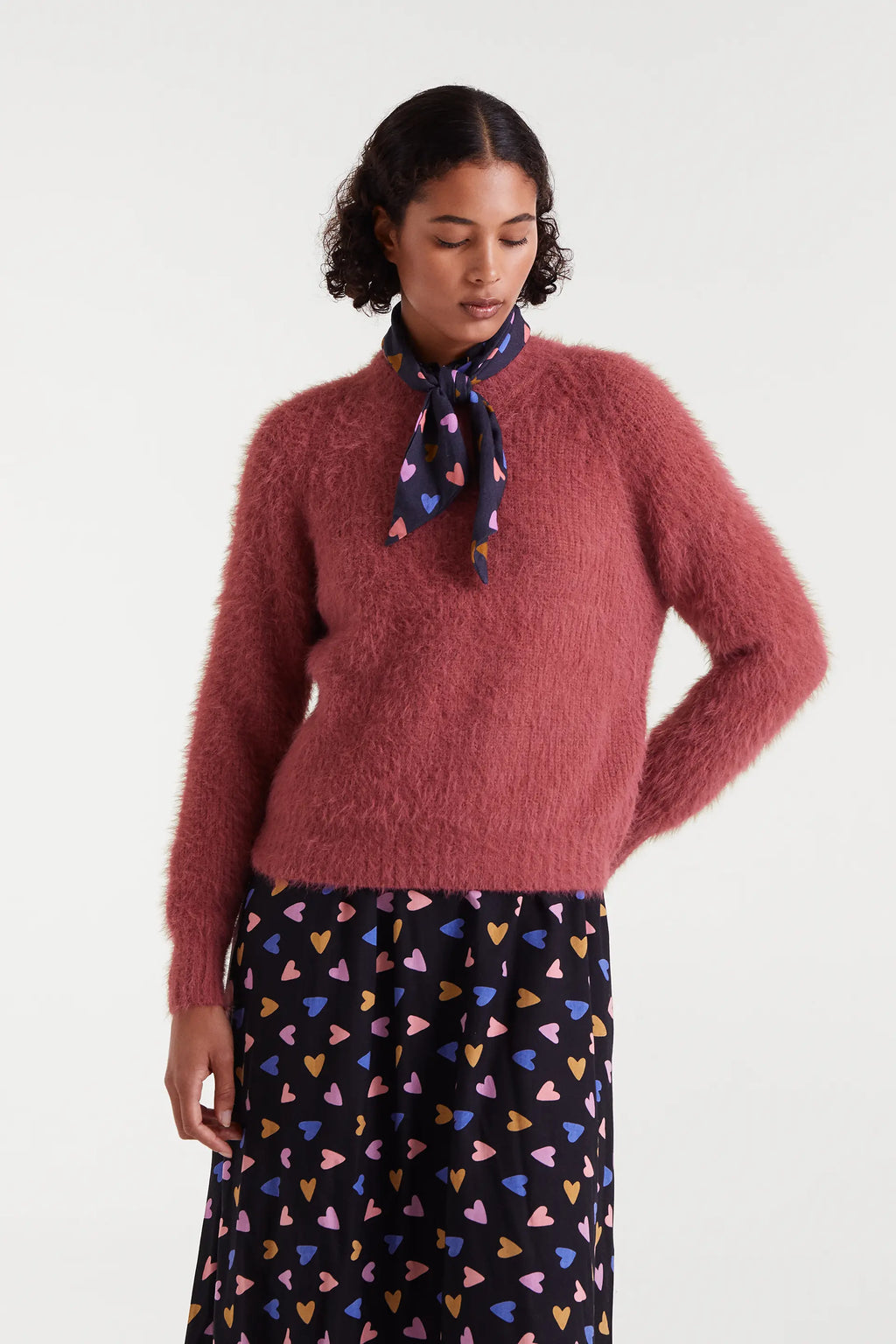 Pink Textured Jersey