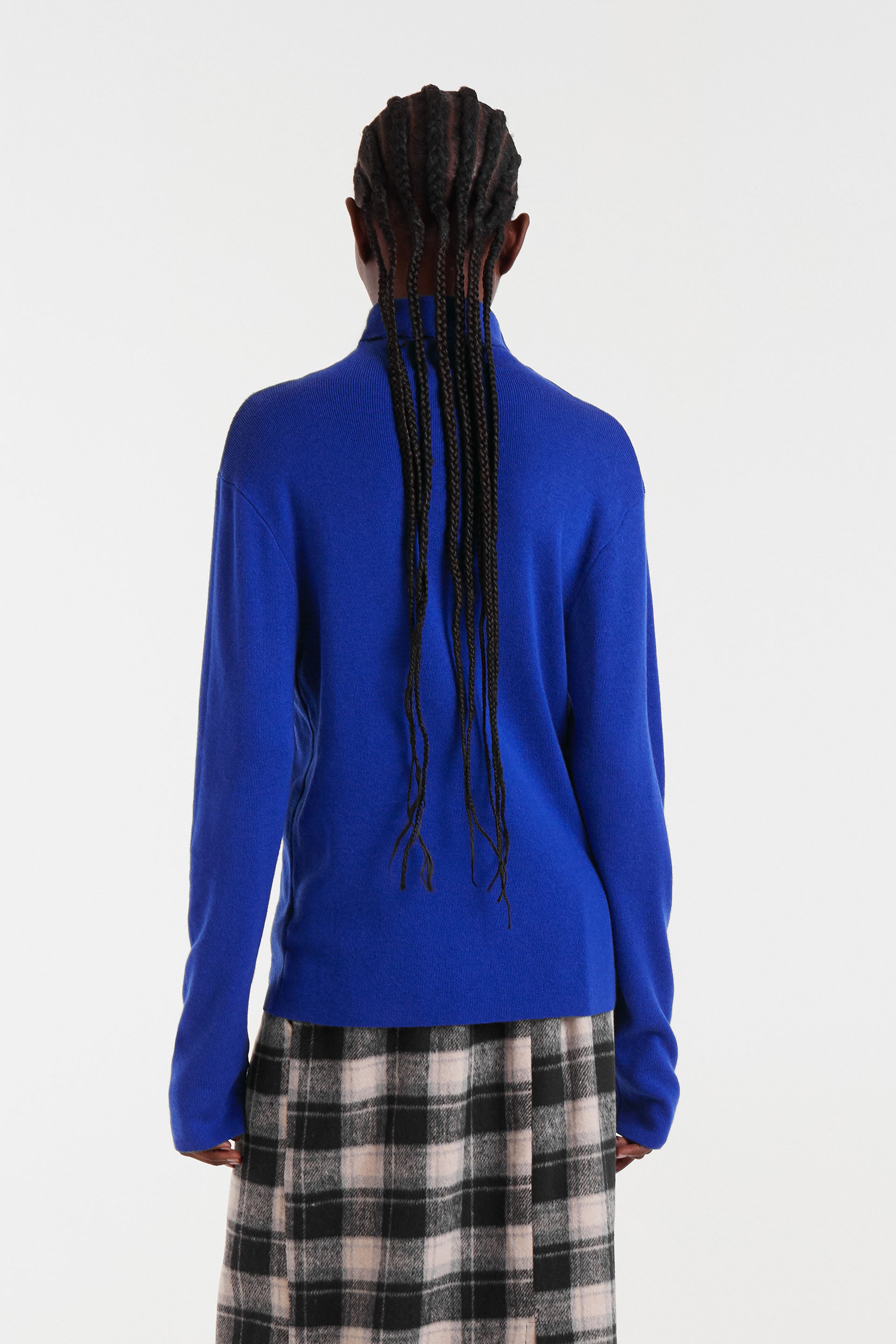 Cobalt Blue Rollneck Jersey