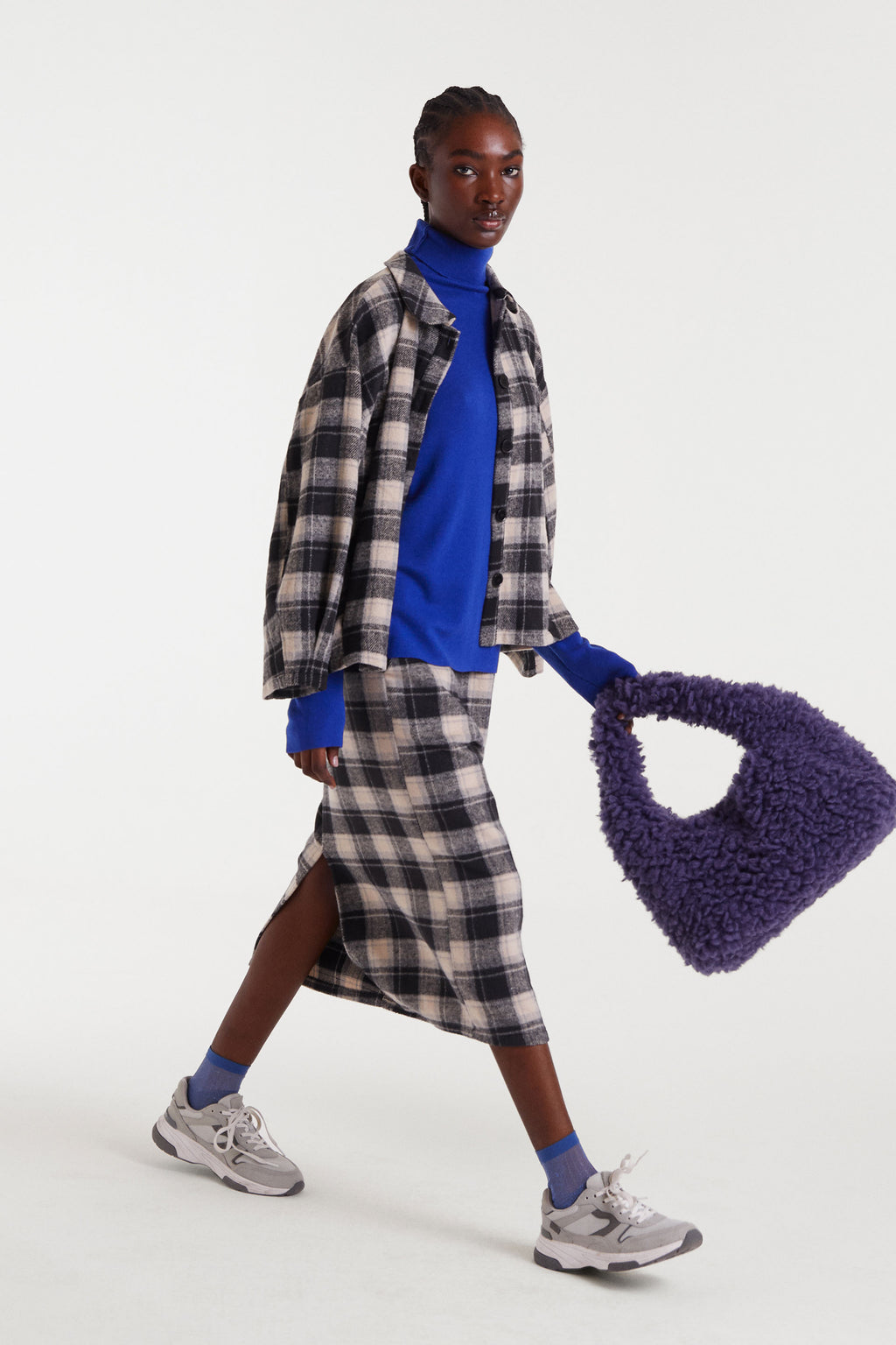 Cobalt Blue Rollneck Jersey