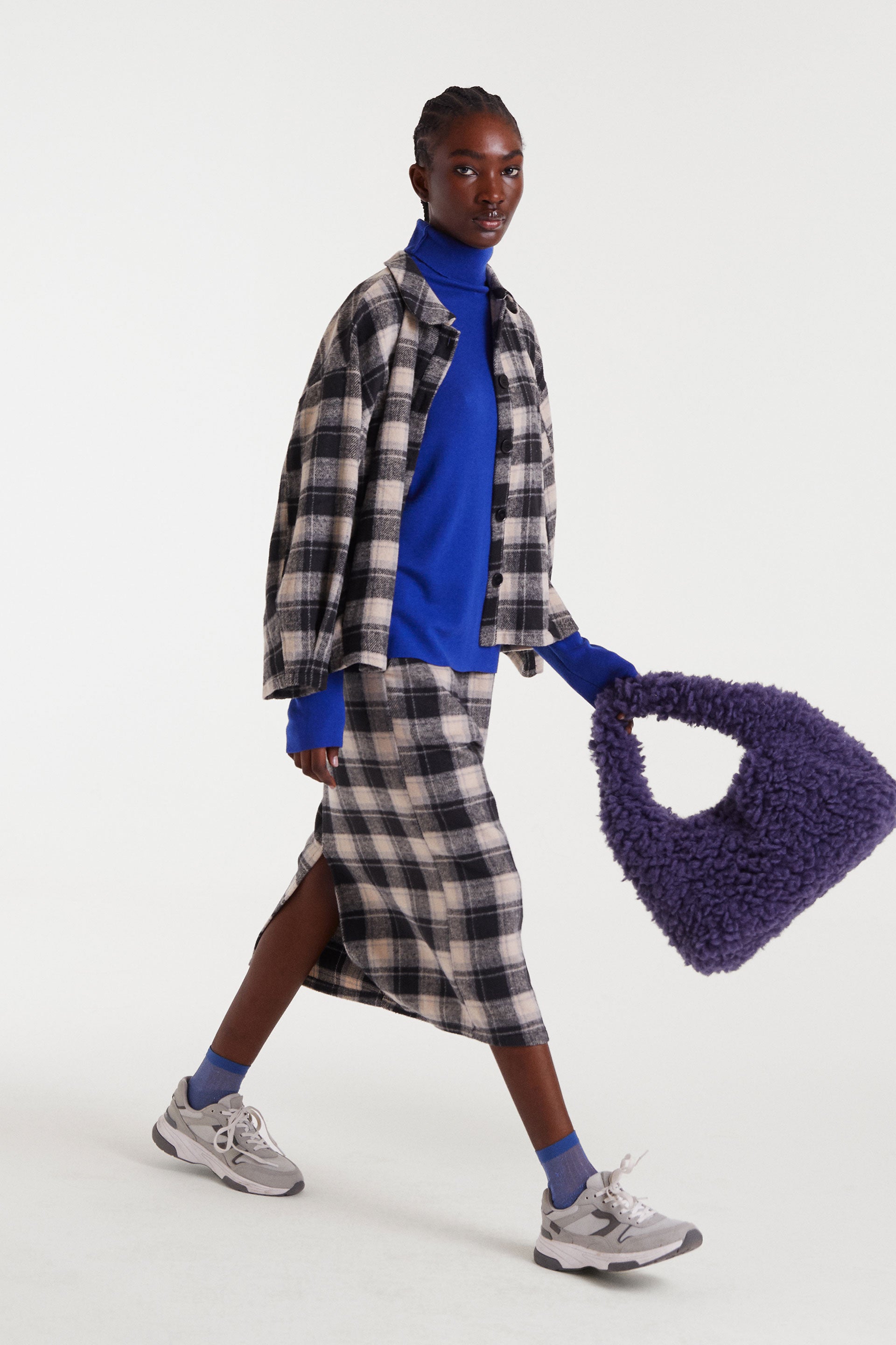 Cobalt Blue Rollneck Jersey