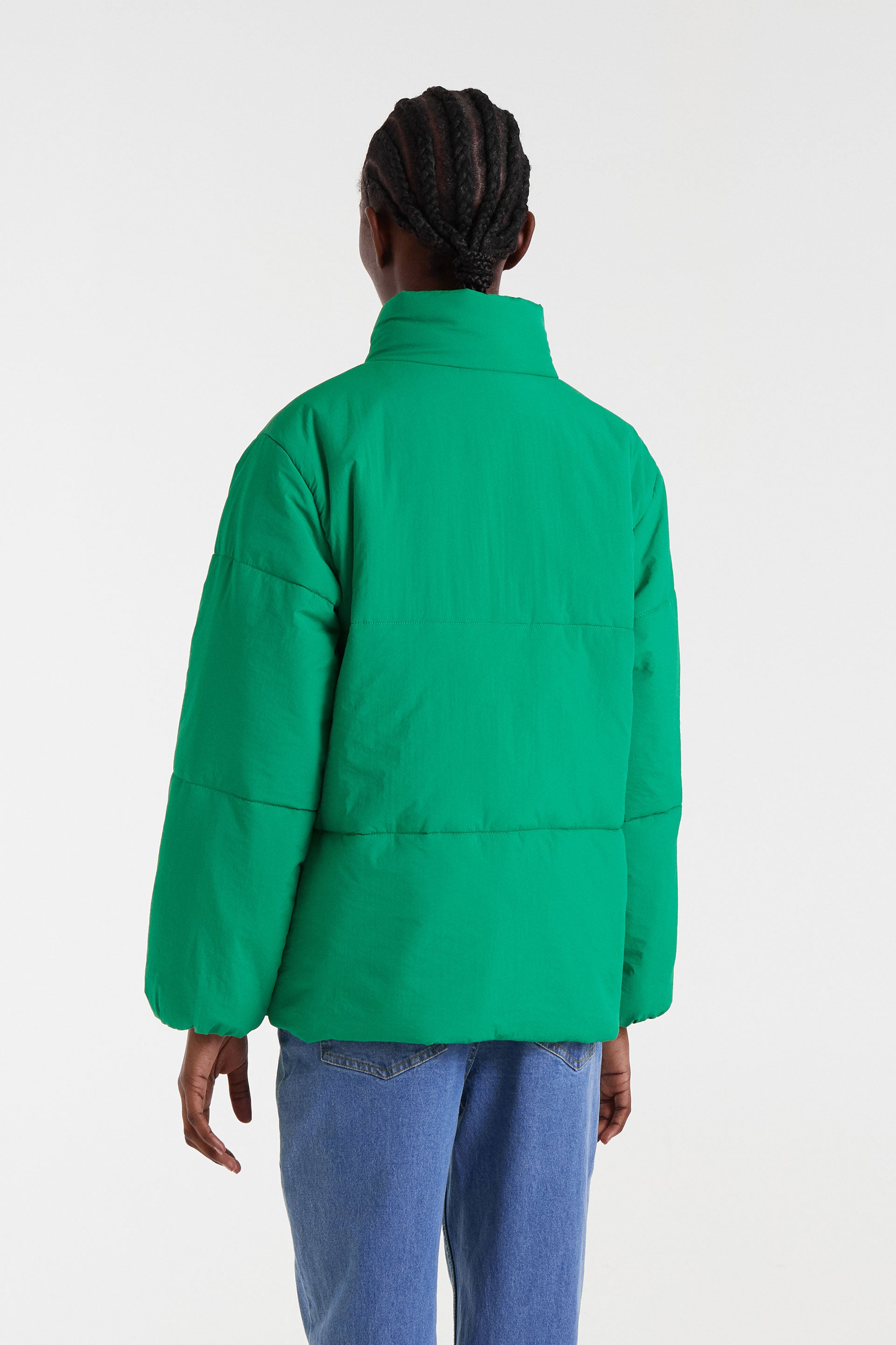 Grean Puffer Jacket.