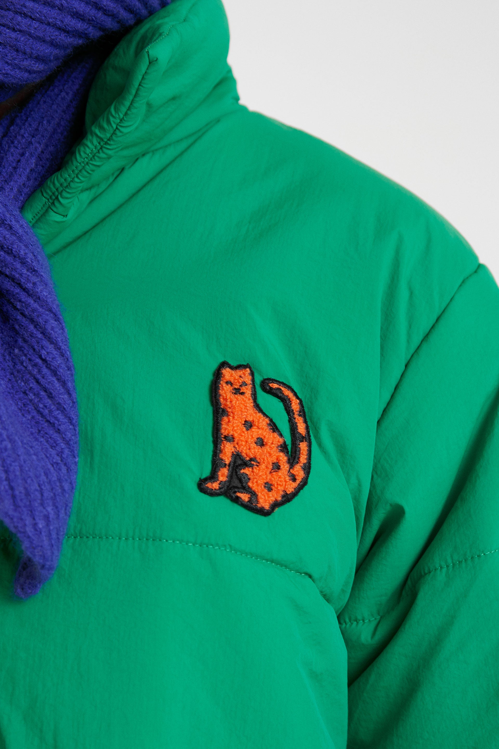 Grean Puffer Jacket.