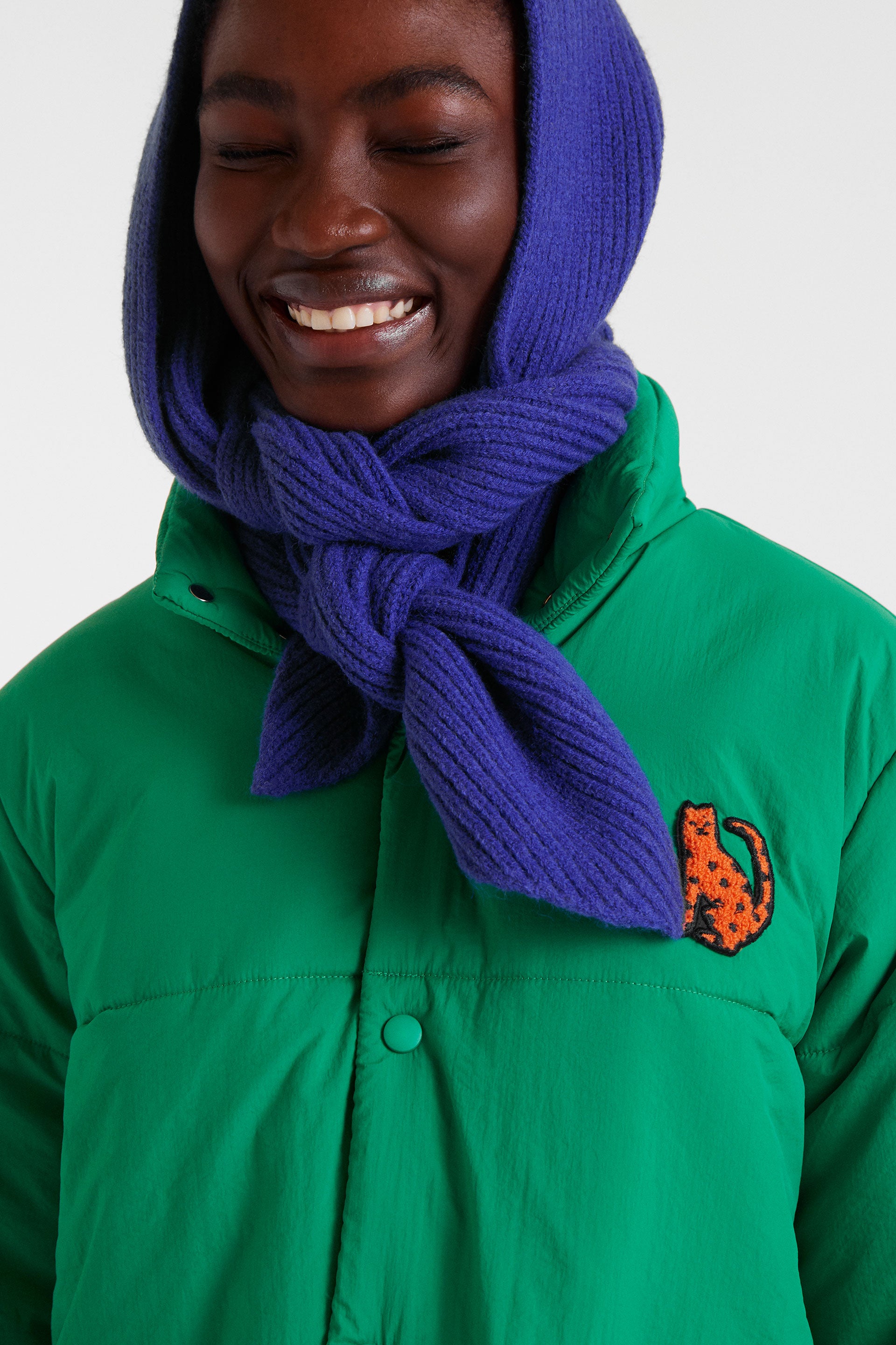 Grean Puffer Jacket.
