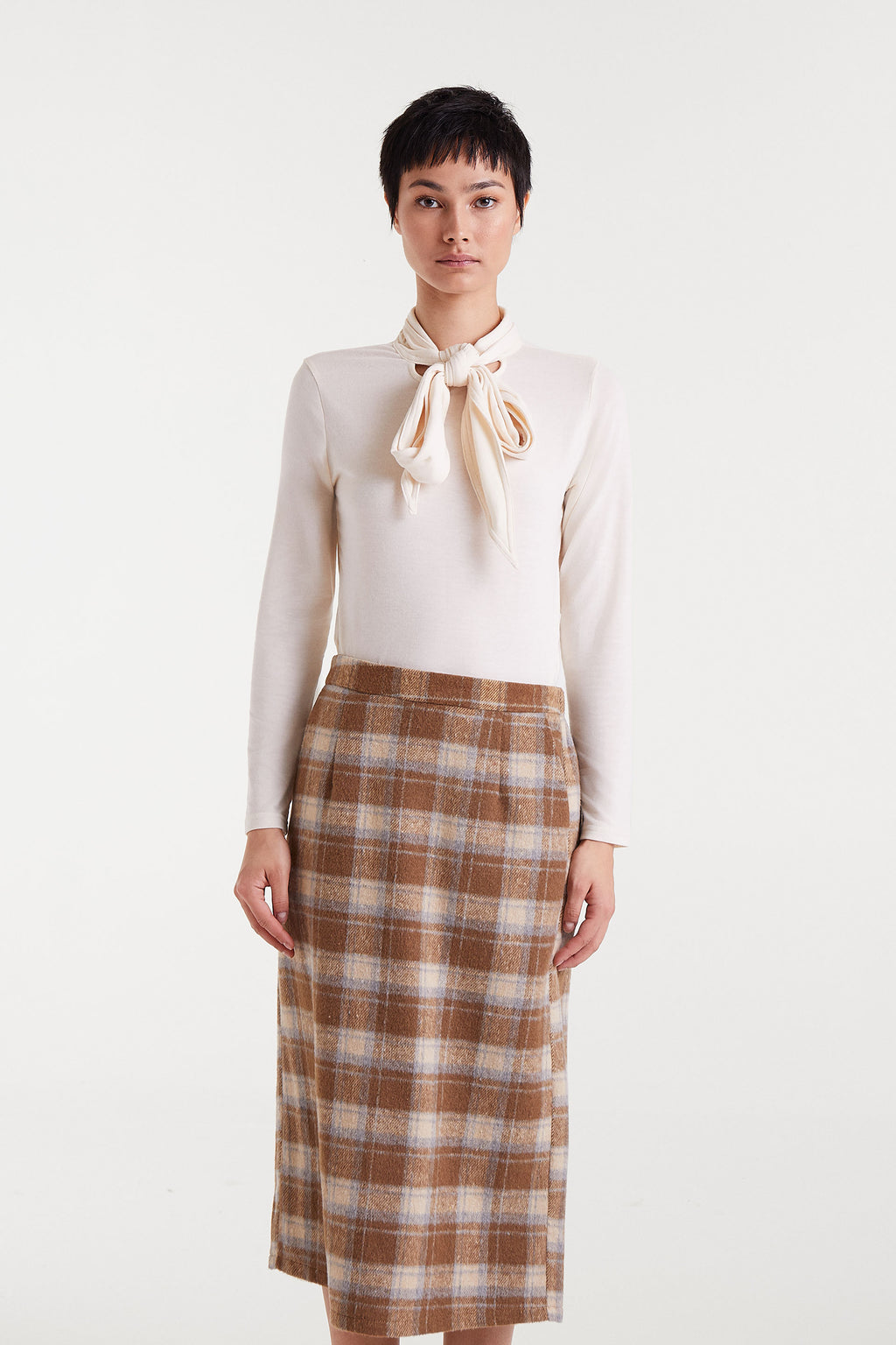 Long Sleeved White Blouse