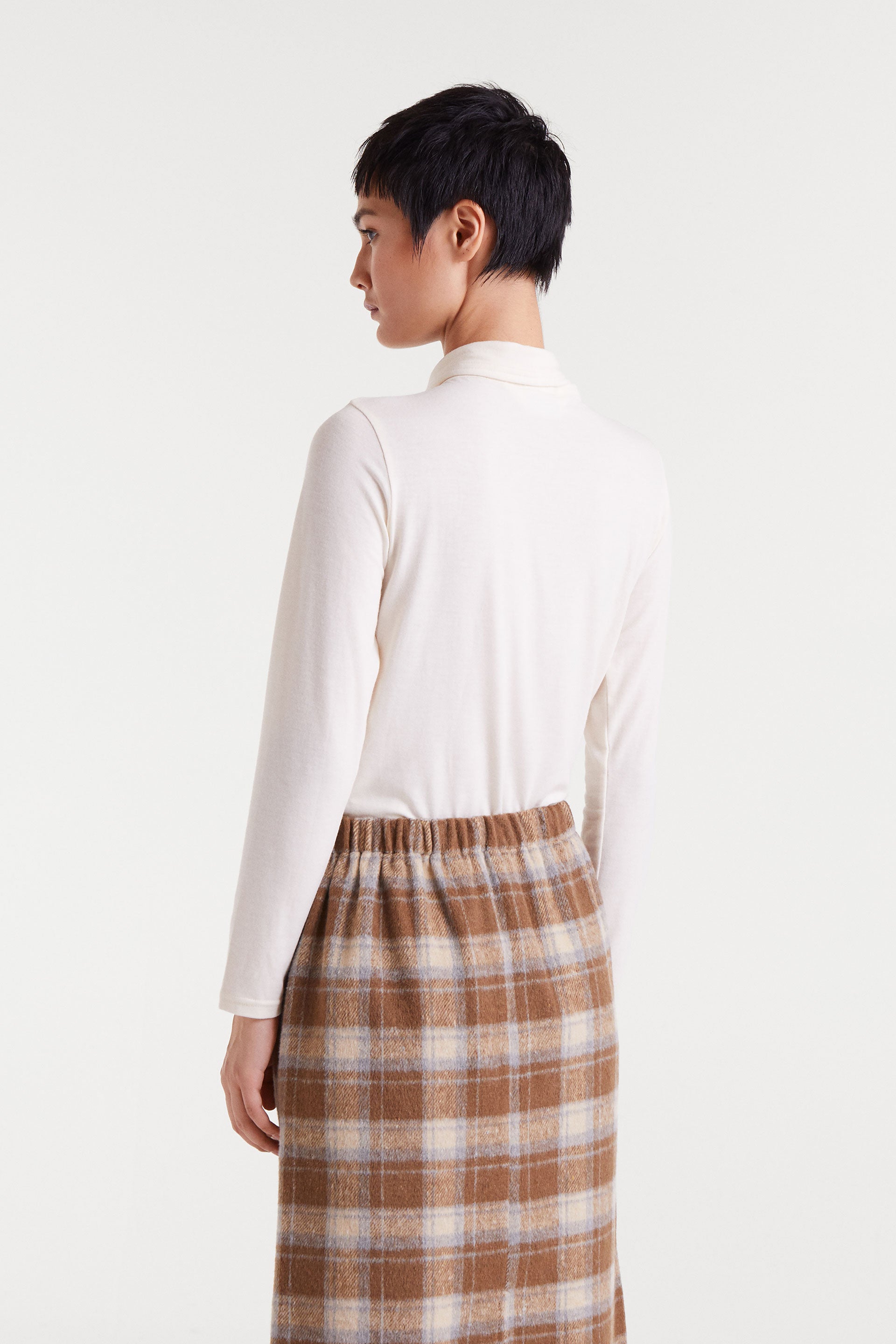 Long Sleeved White Blouse
