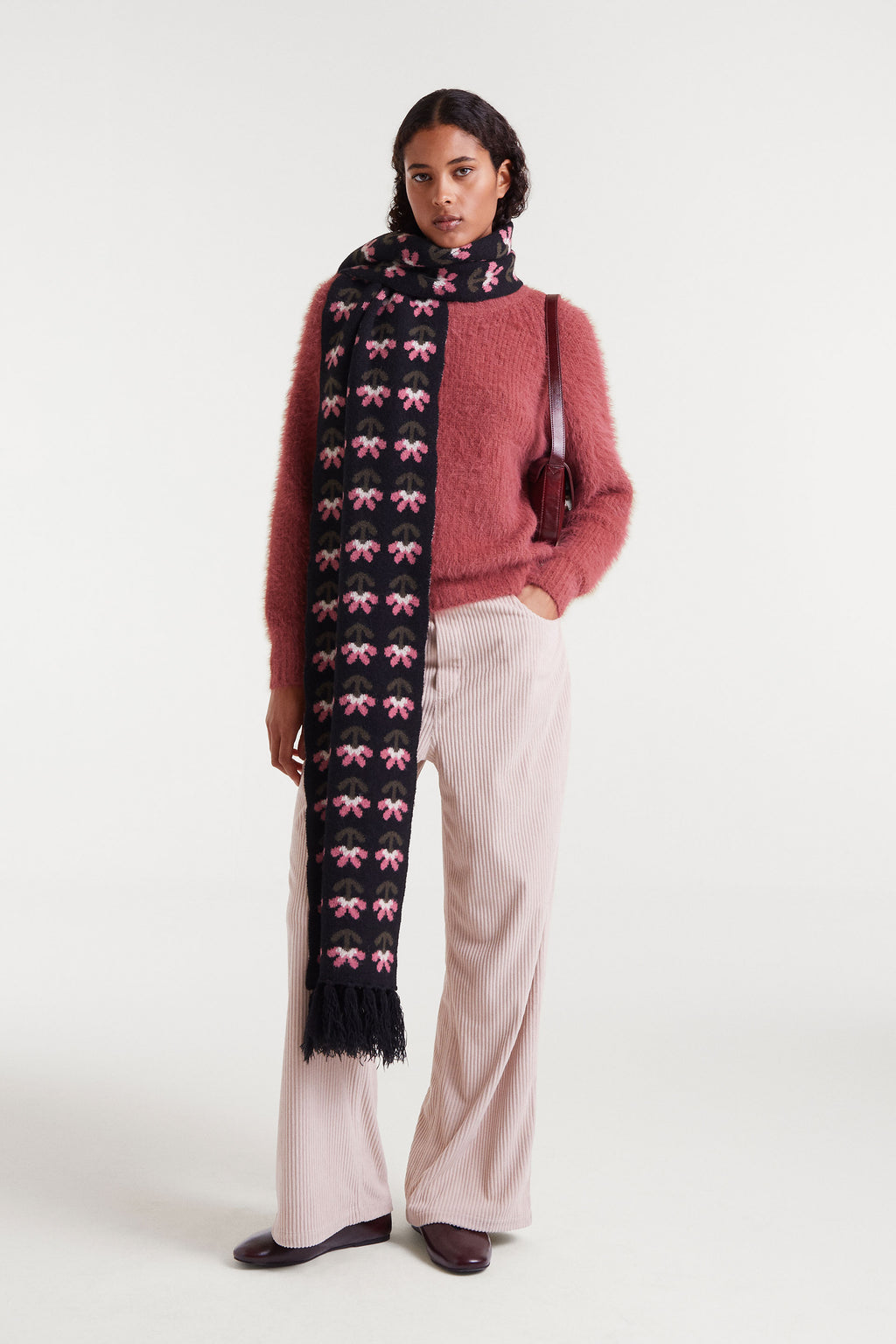 Corduroy Ecru Trousers