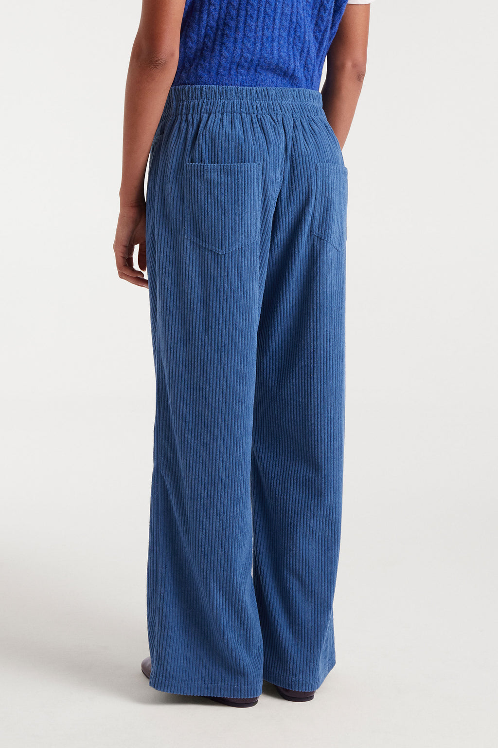 Corduroy Blue Trousers