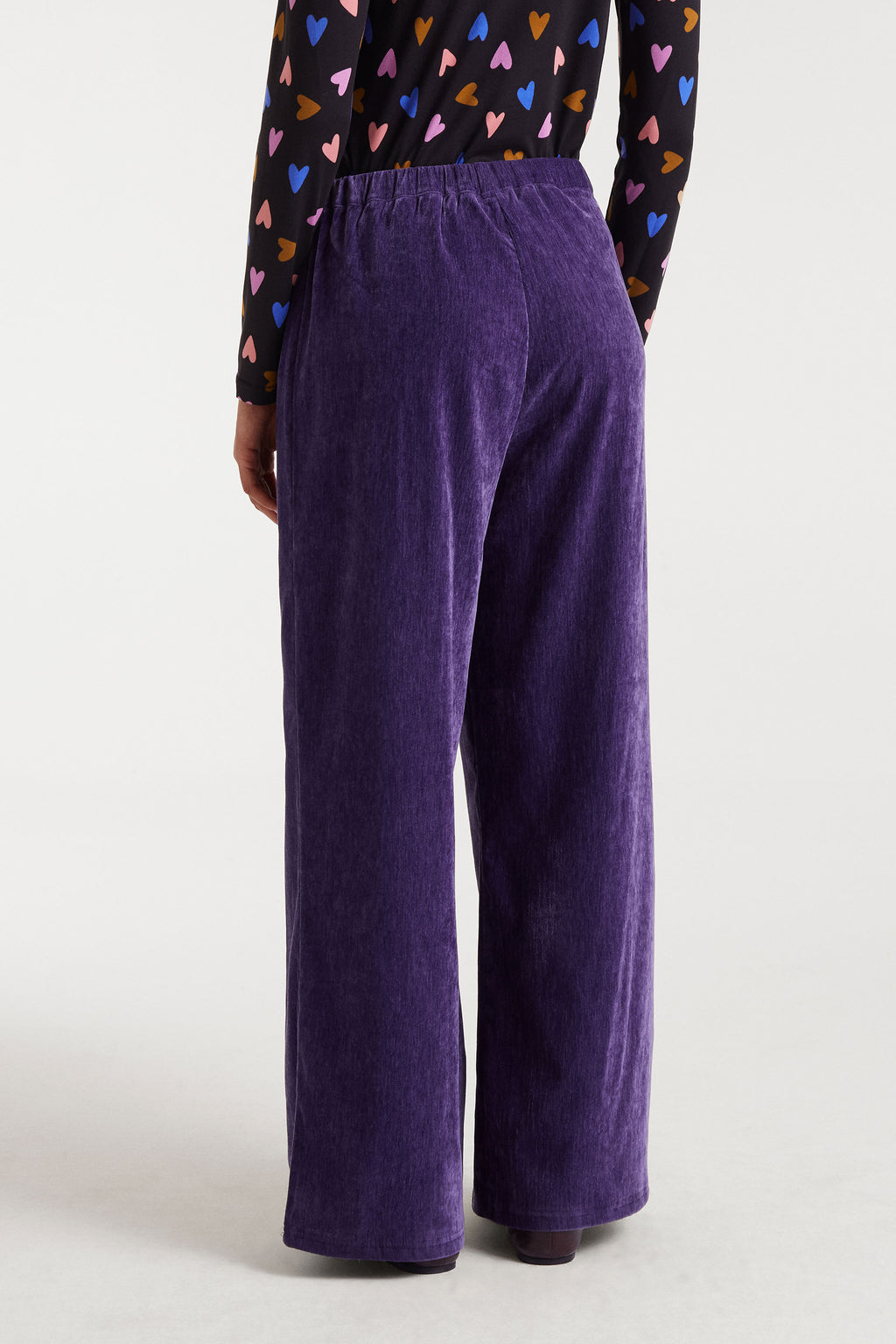 Purple Velvet Trousers