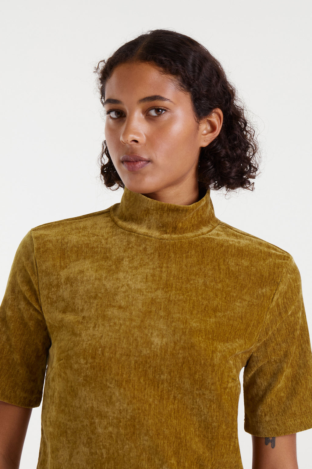 Velvet Ocher Top