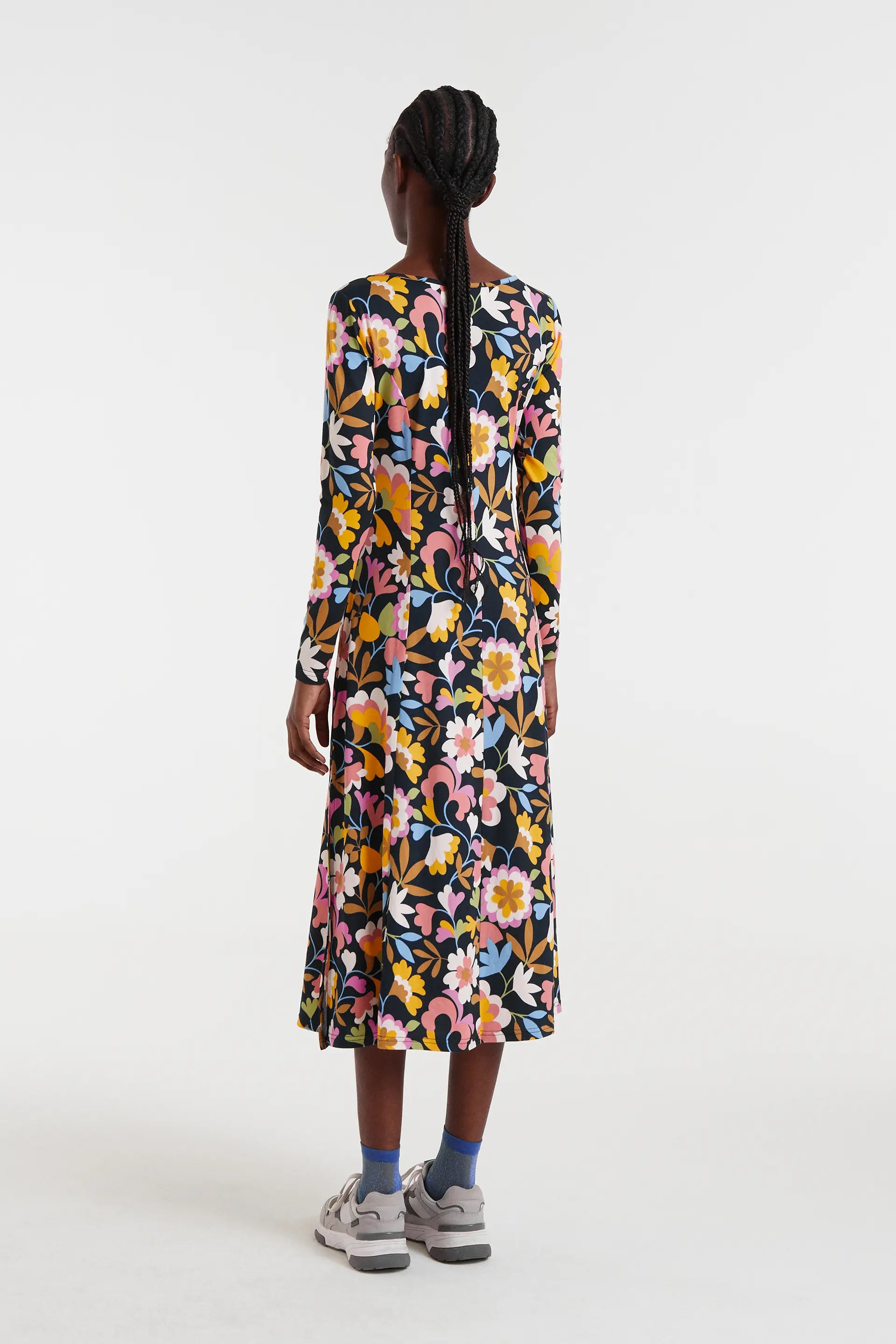Midi Floral Dress