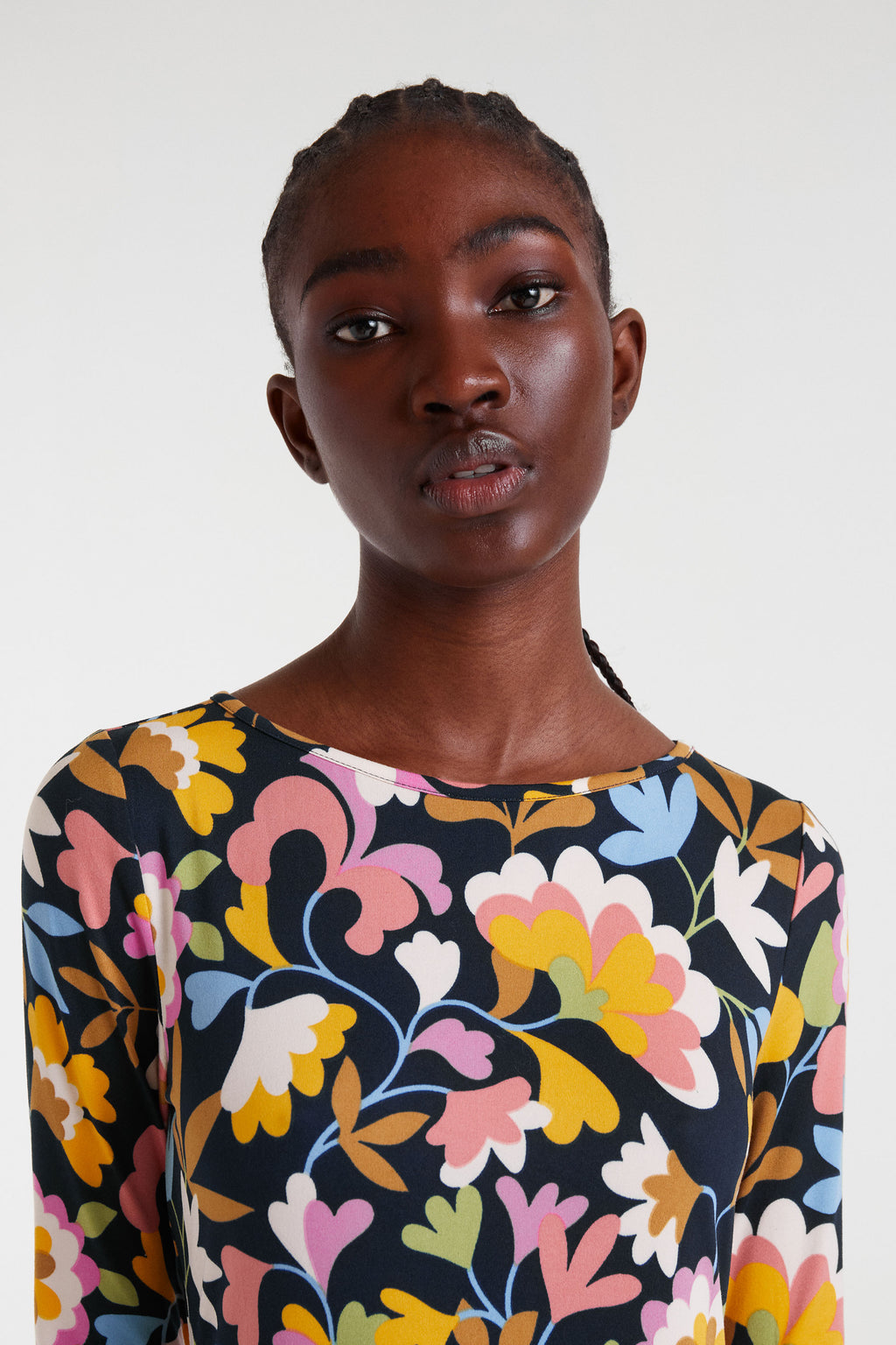 Midi Floral Dress