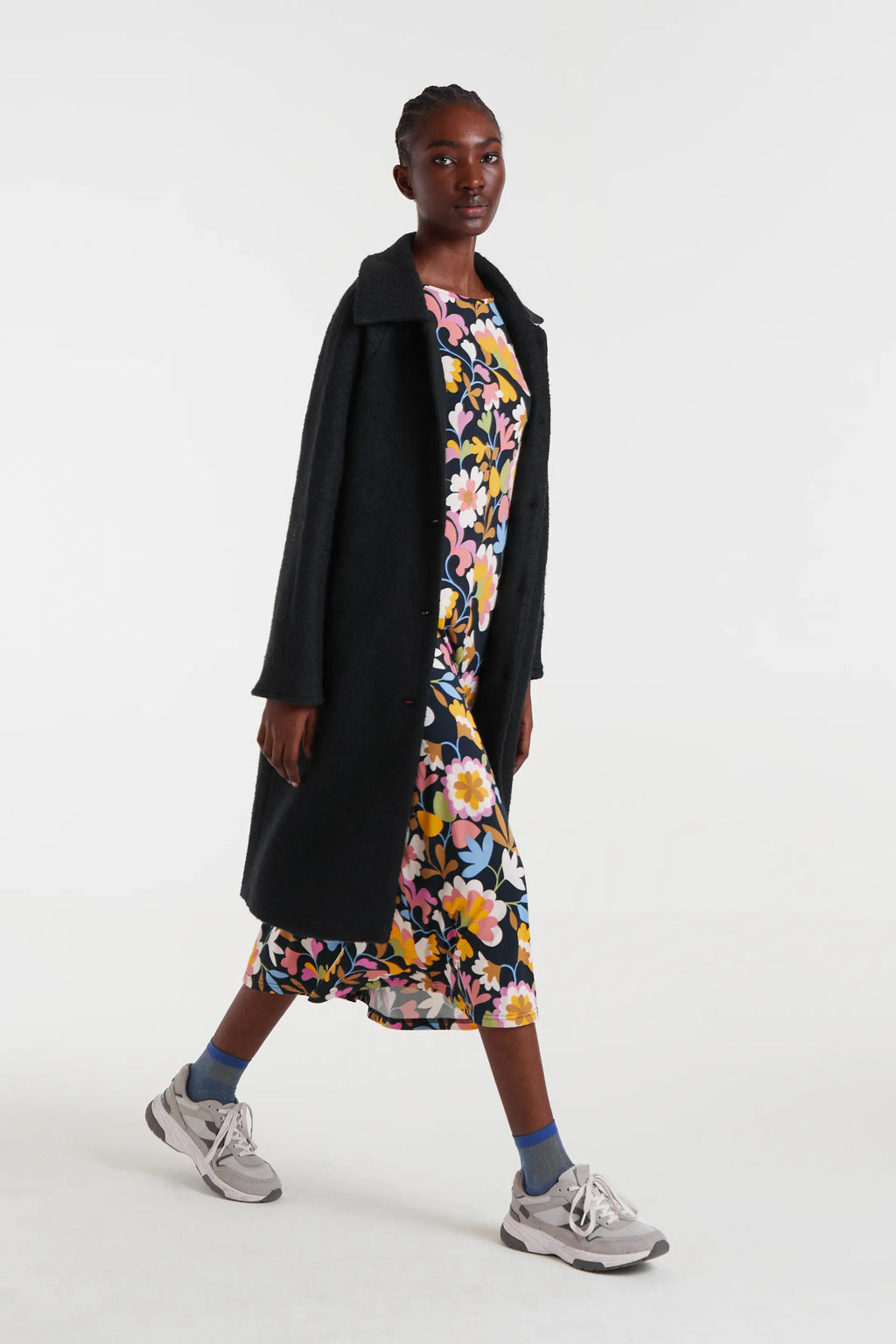 Midi Floral Dress
