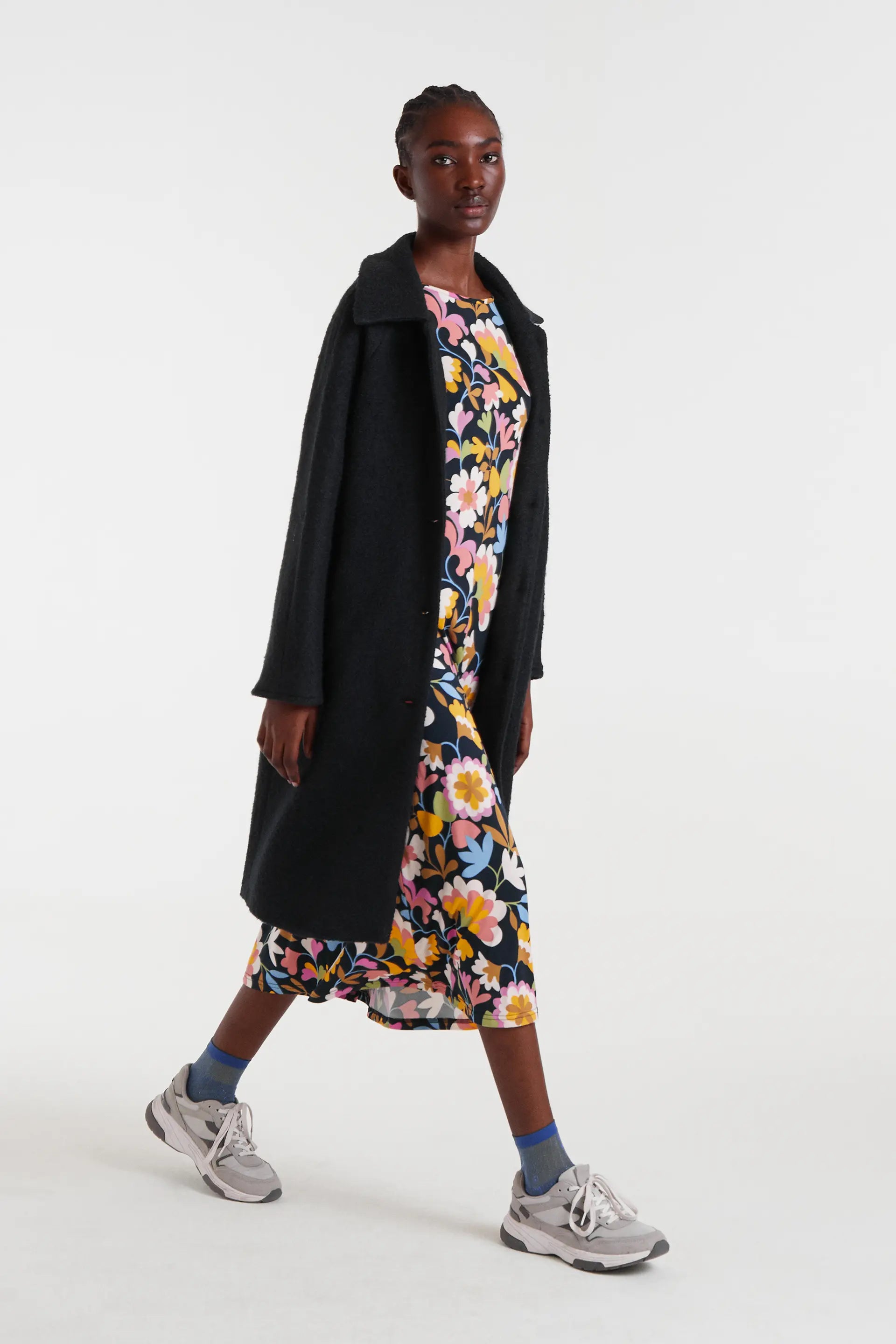 Midi Floral Dress