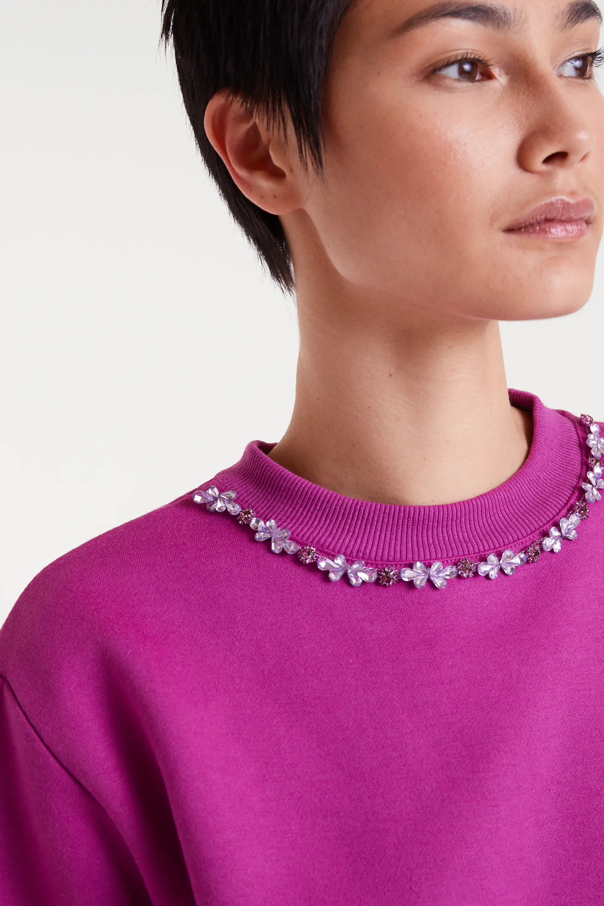 Magenta Diamante Jumper