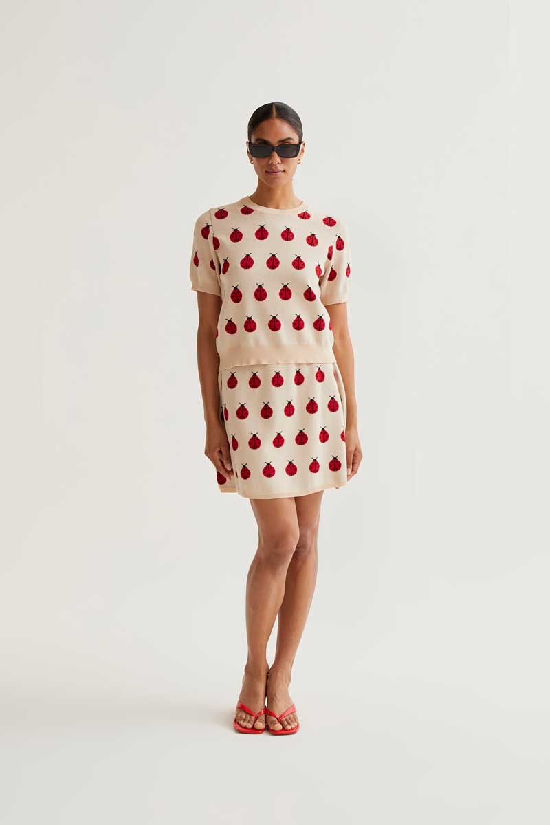 Ladybird Design Skirt