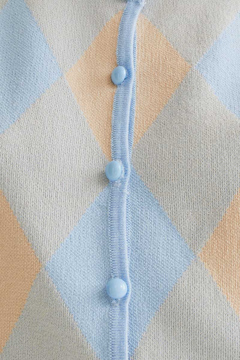 Knit Button Top