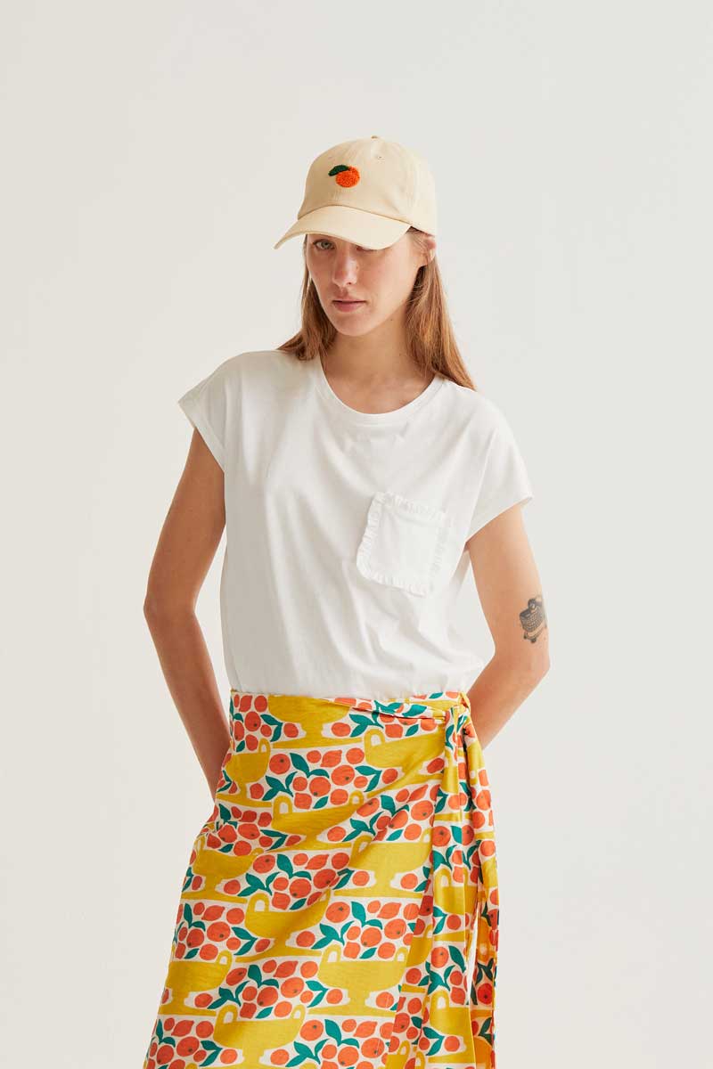 White Cotton T-Shirt