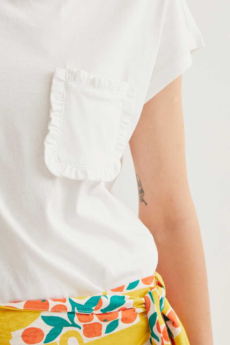 White Cotton T-Shirt