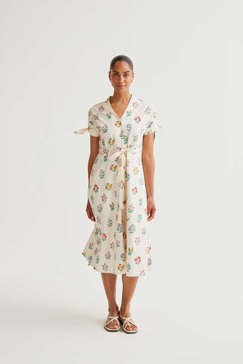 Midi Floral Dress