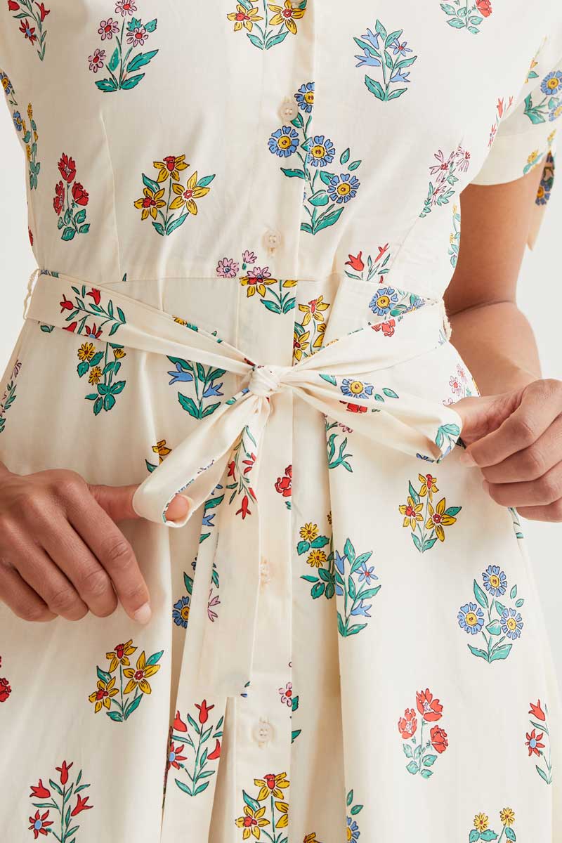 Midi Floral Dress