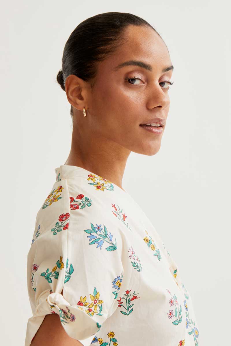Midi Floral Dress