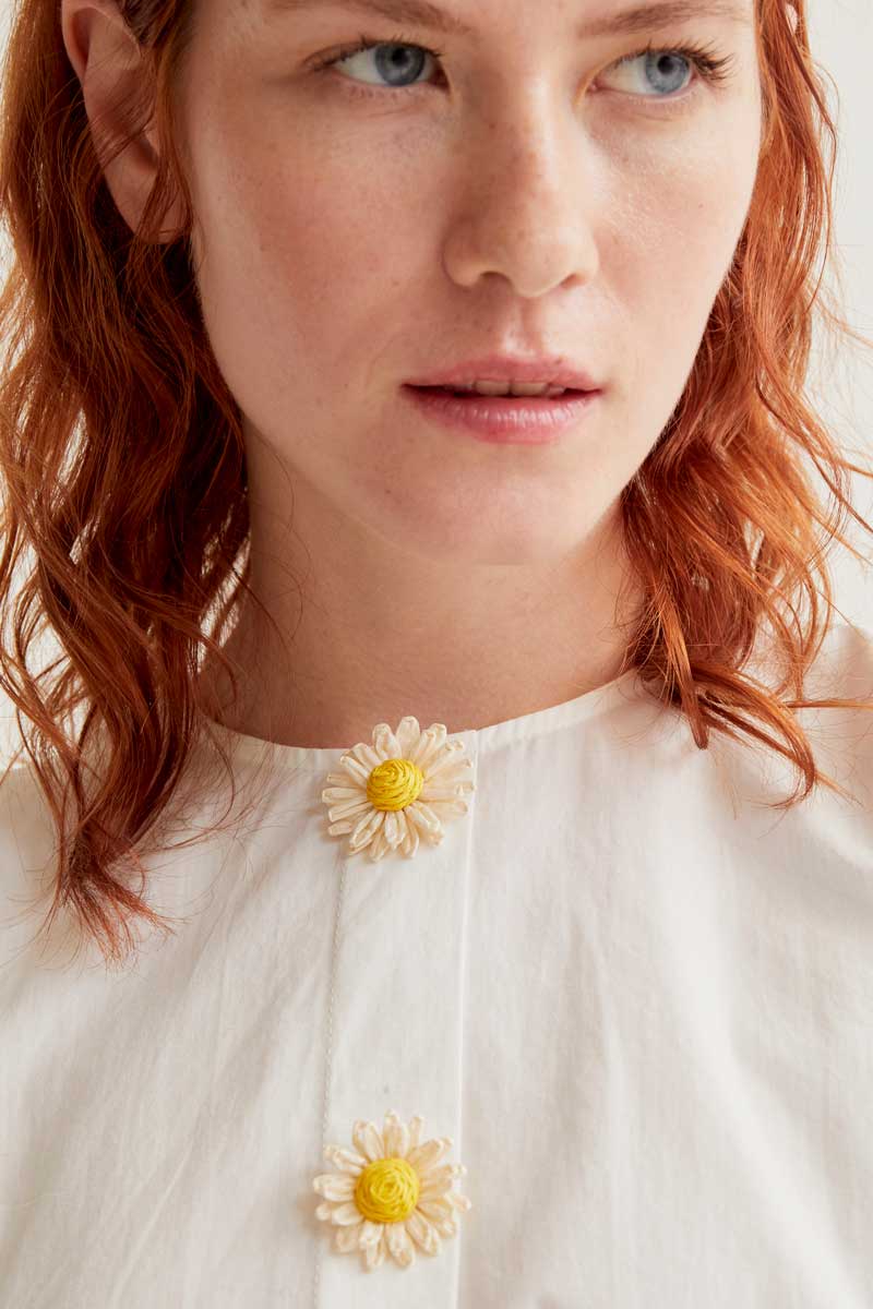 White 100% Cotton Top