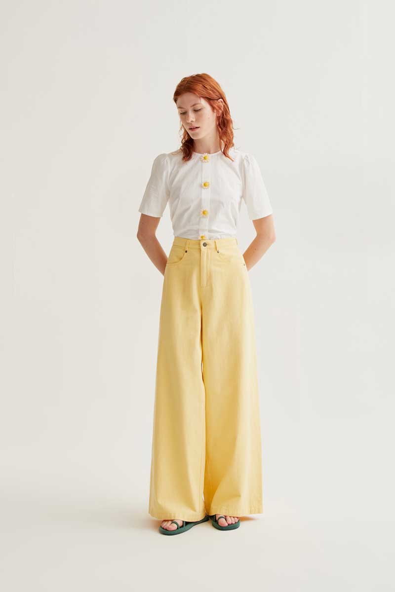 White 100% Cotton Top