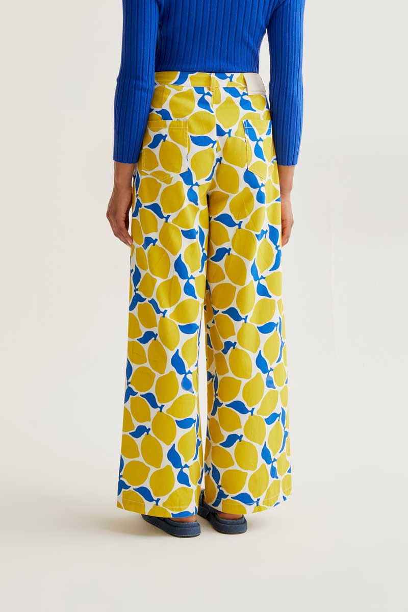 Trousers With Lemon Print