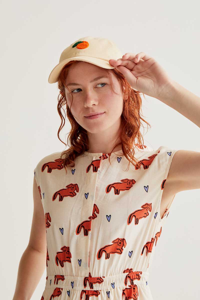 Midi Dress with Tochi Print