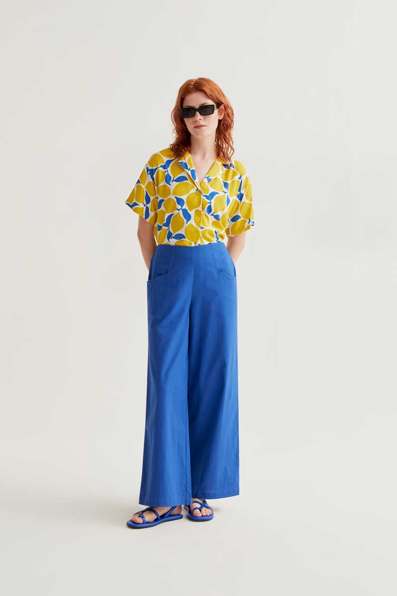 Lemon Print Shirt