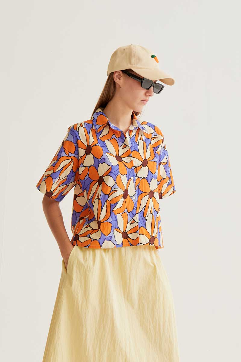 Flower Print Shirt