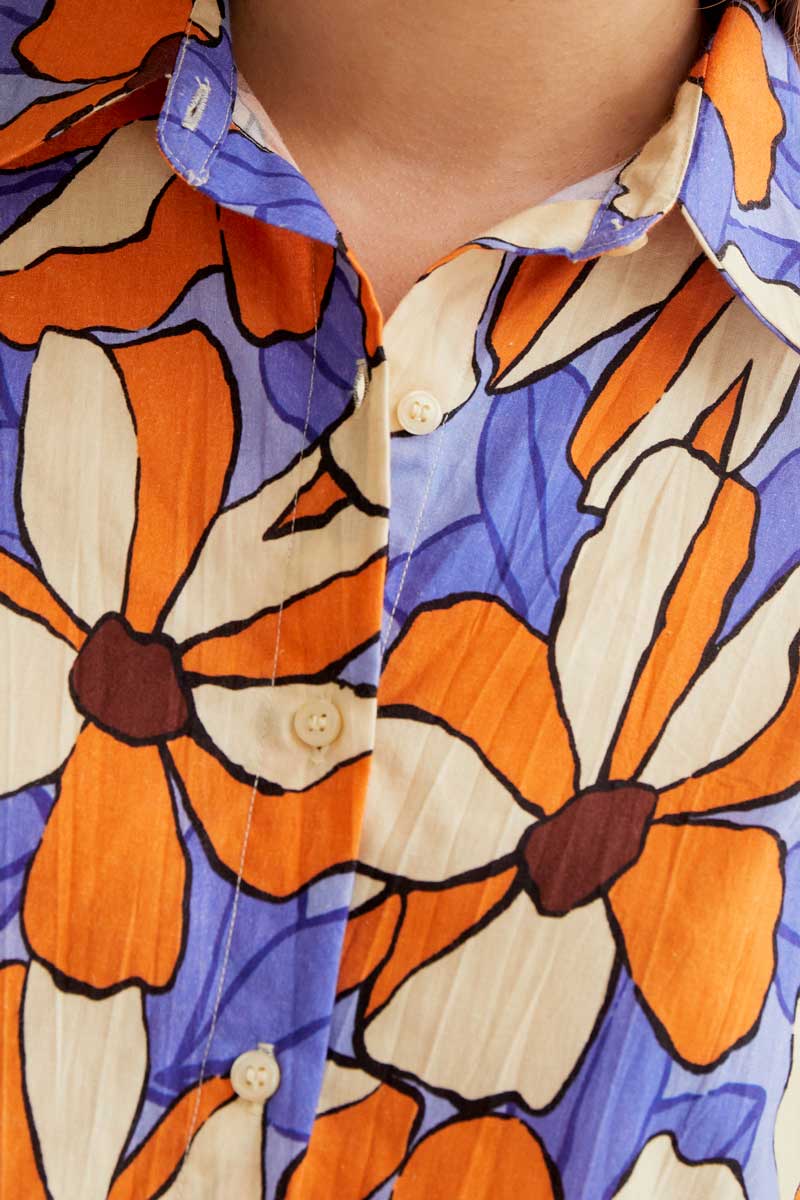 Flower Print Shirt