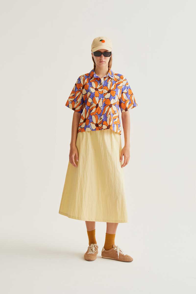 Flower Print Shirt