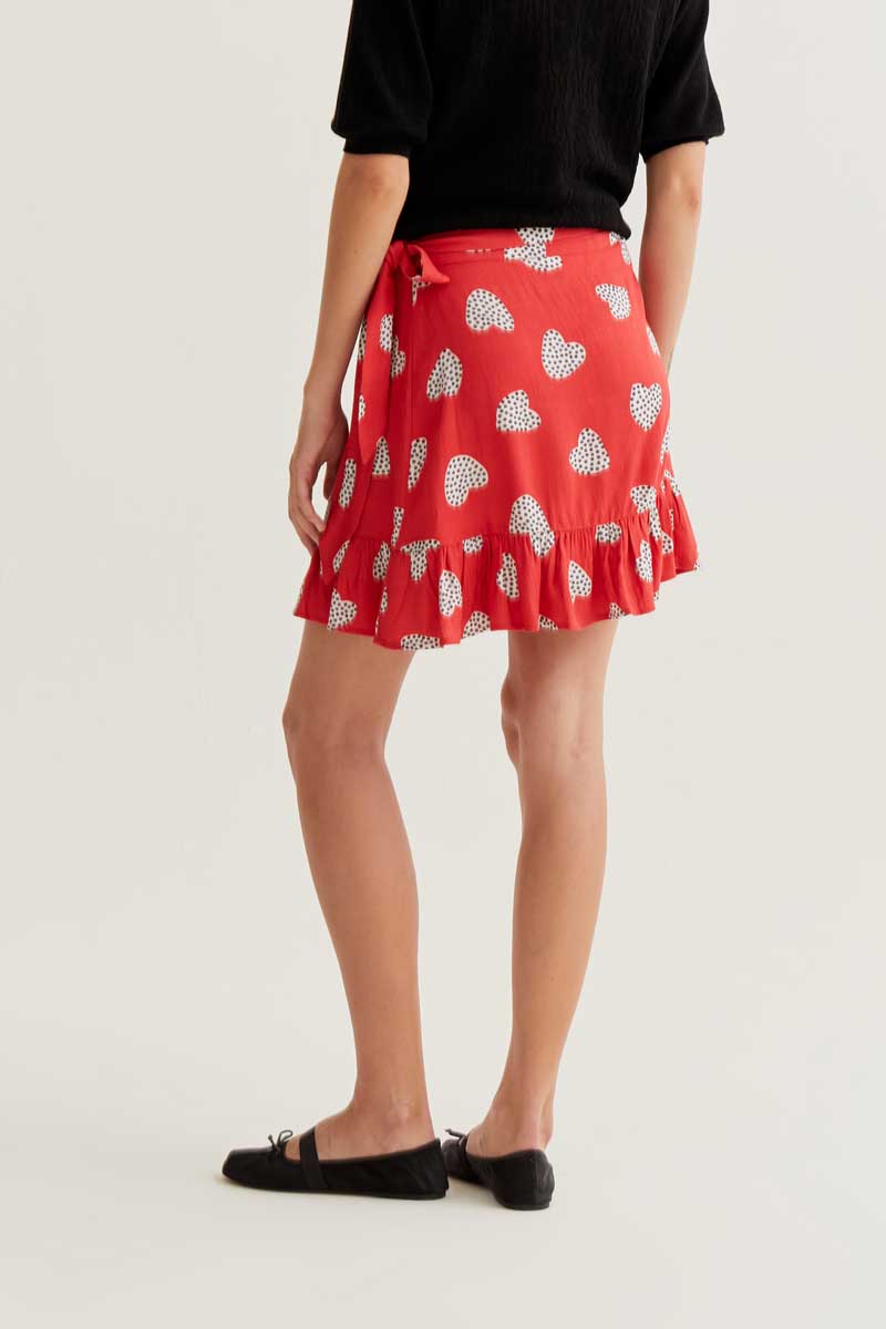 Mini Red Skirt