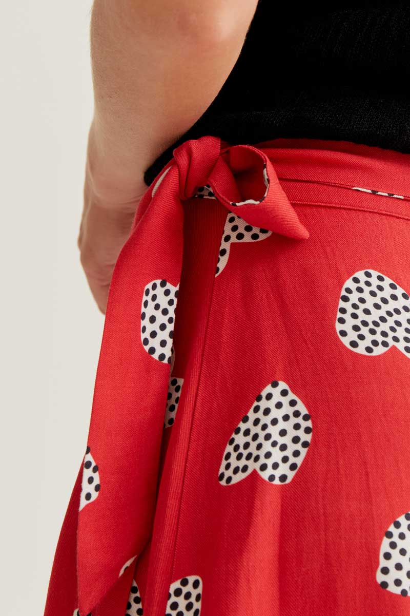 Mini Red Skirt