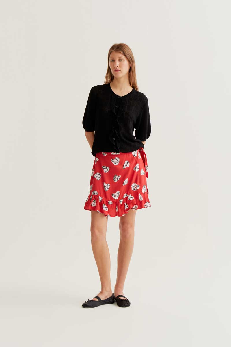 Mini Red Skirt