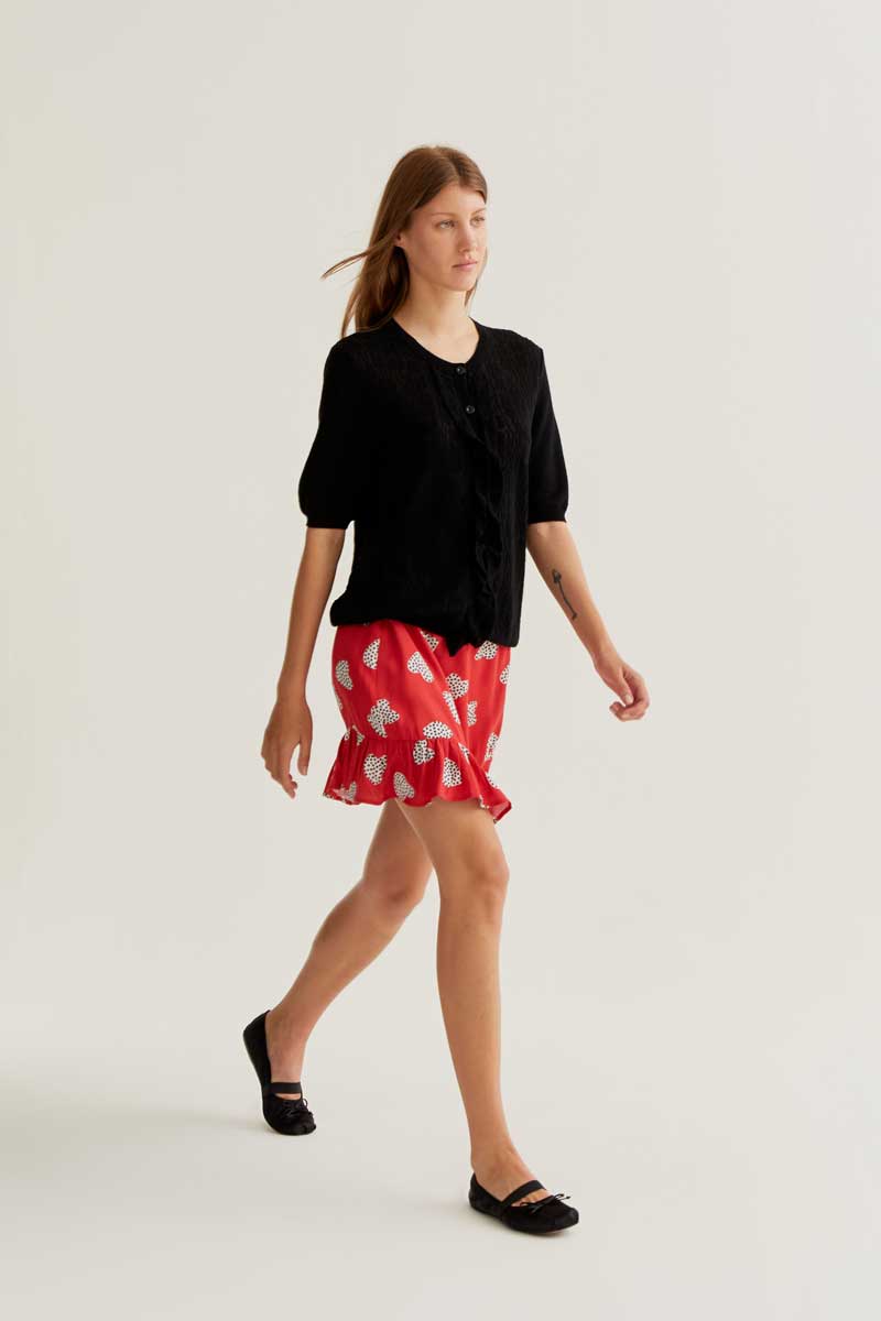 Mini Red Skirt