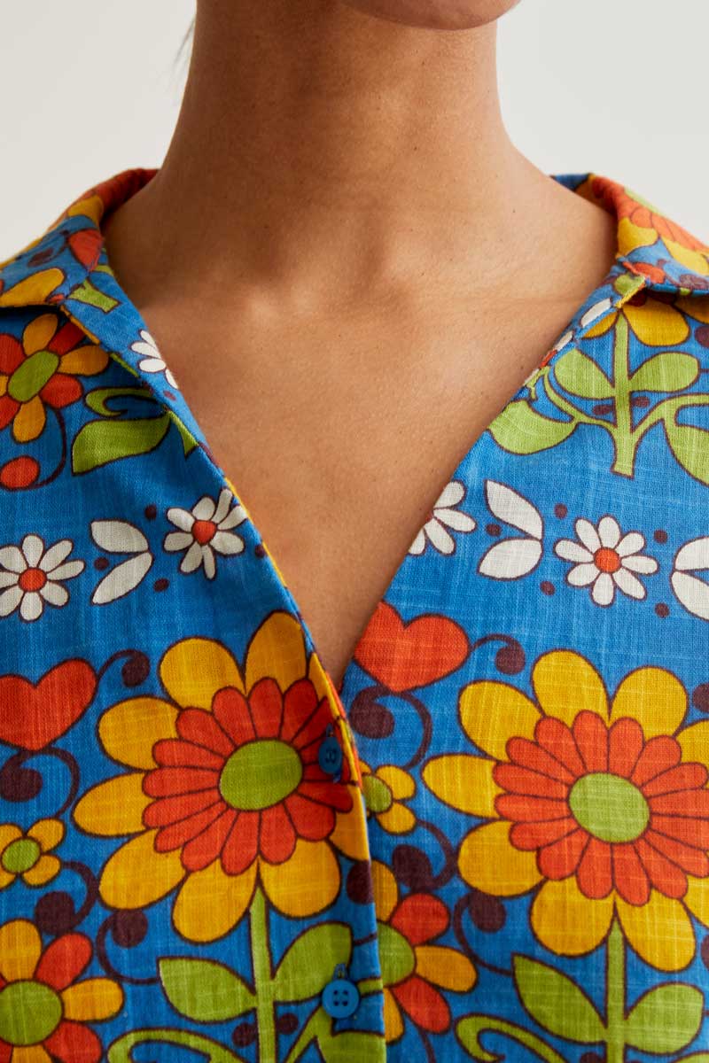 Garden Print Shirt