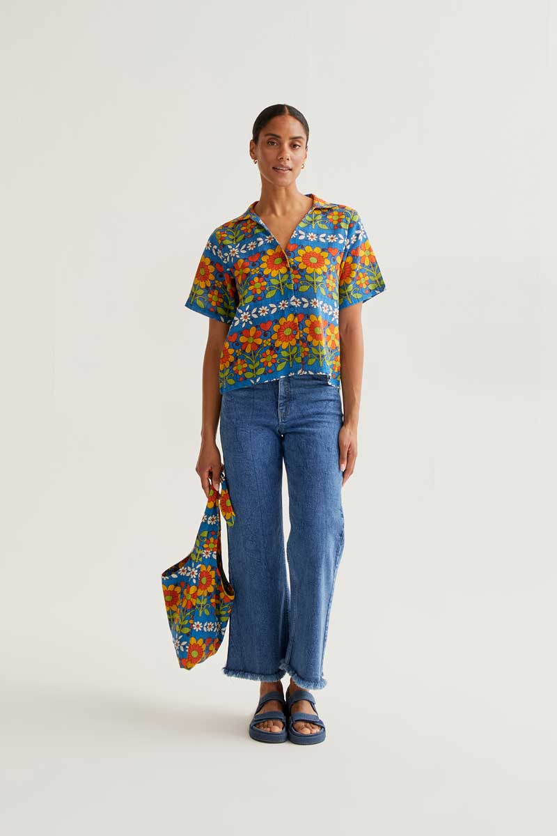Garden Print Shirt
